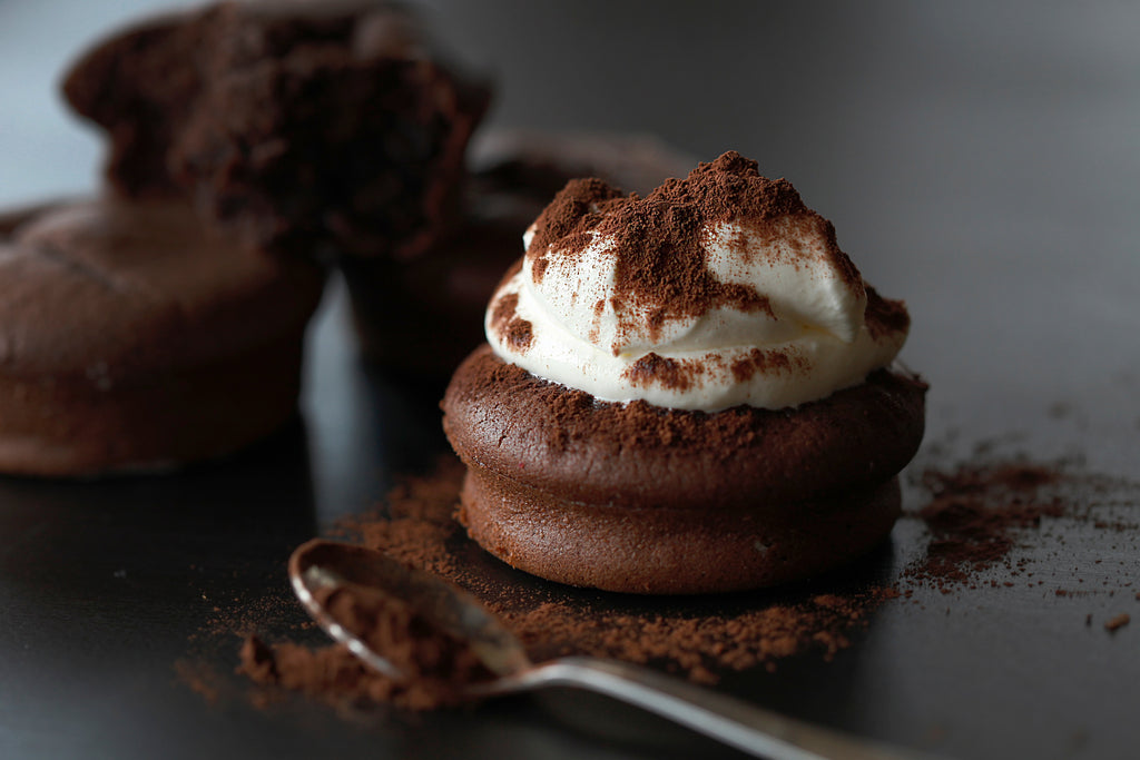 Easy Chocolate Cake With A Cream Dispenser